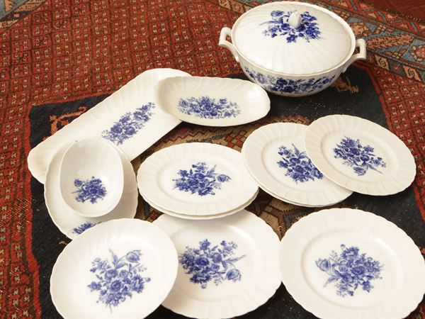 Porcelain dish service, Limoges