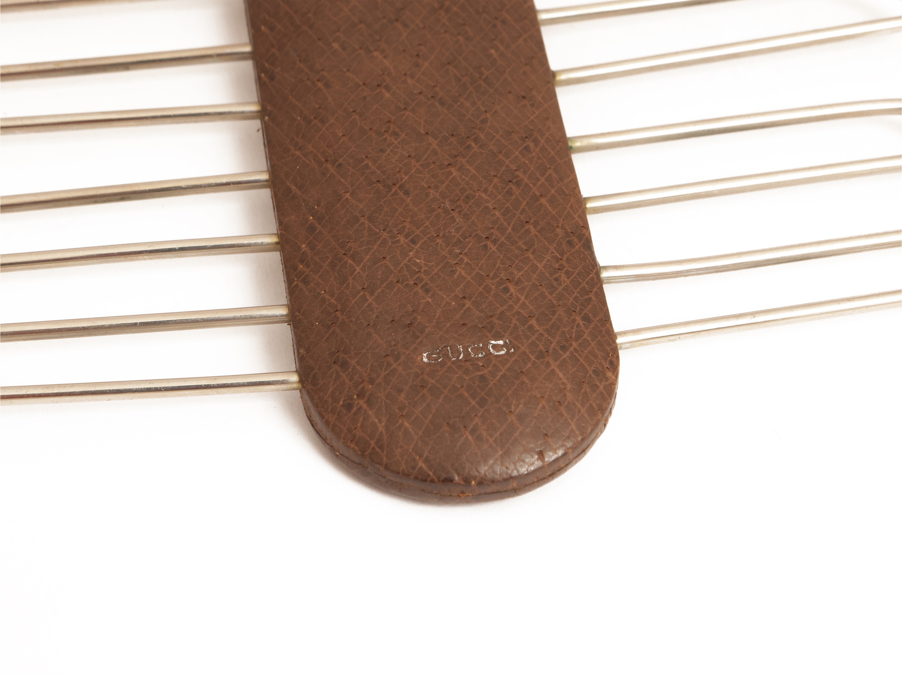 Gucci - Portacravatte in Pelle di Cinghiale