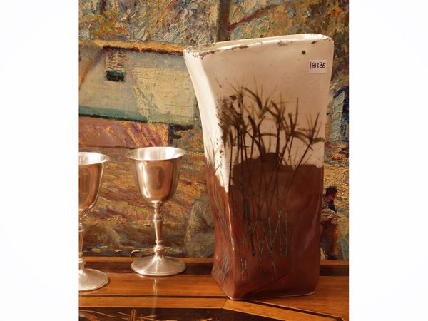 Paolo Staccioli - Luster glazed ceramic vase
