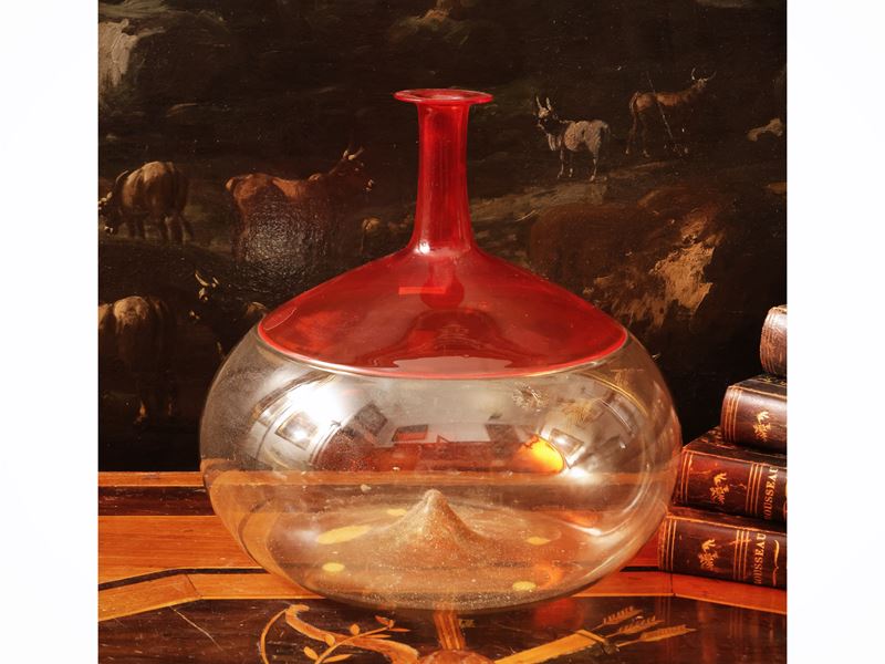 Tapio Wirkkala, Vaso in vetro soffiato per Venini, 1985