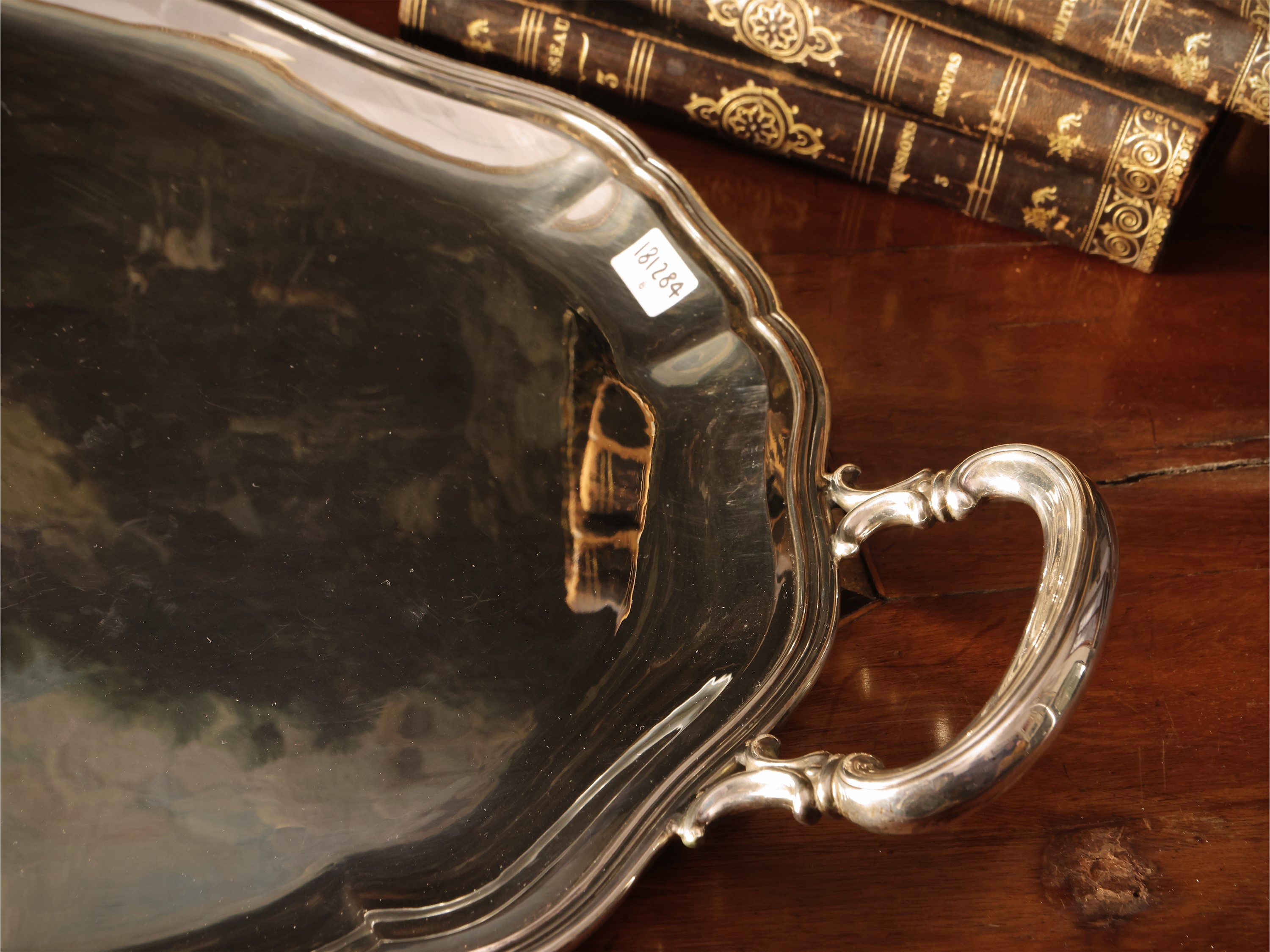 Guantiera in argento