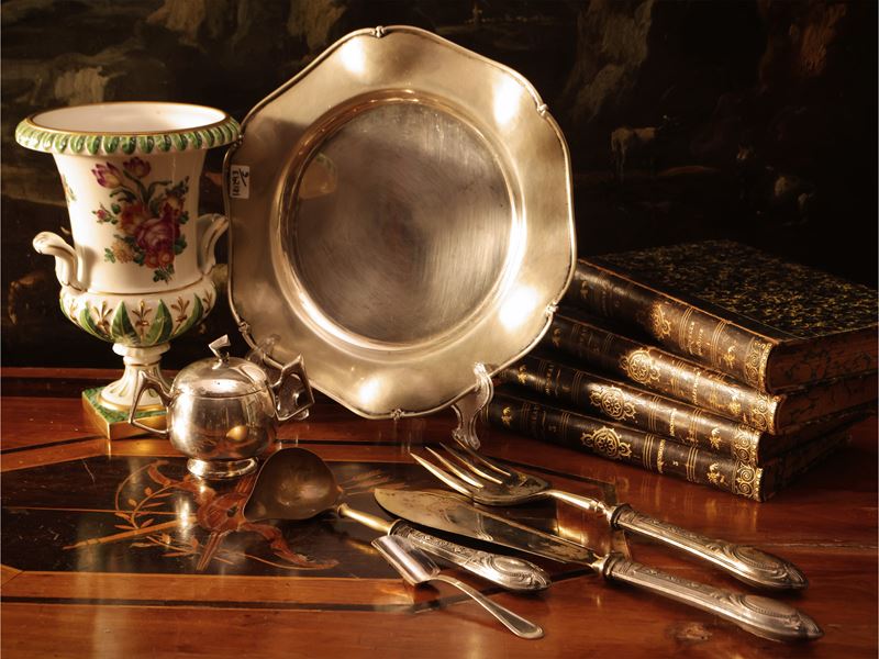 Lotto di argenteria per la tavola