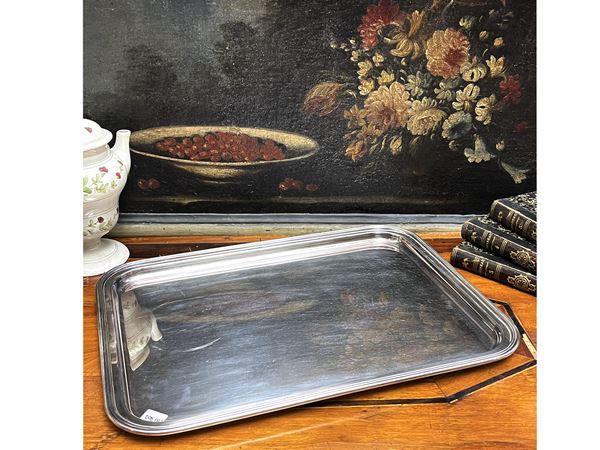 Silver mail tray  - Auction The art of furnishing: auction opportunities - Maison Bibelot - Casa d'Aste Firenze - Milano