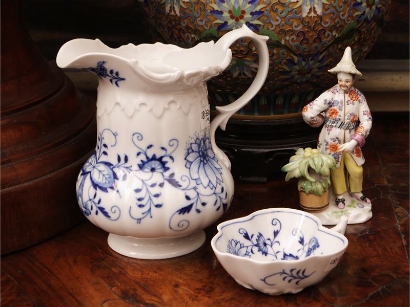 Brocca in porcellana di Meissen, XX secolo