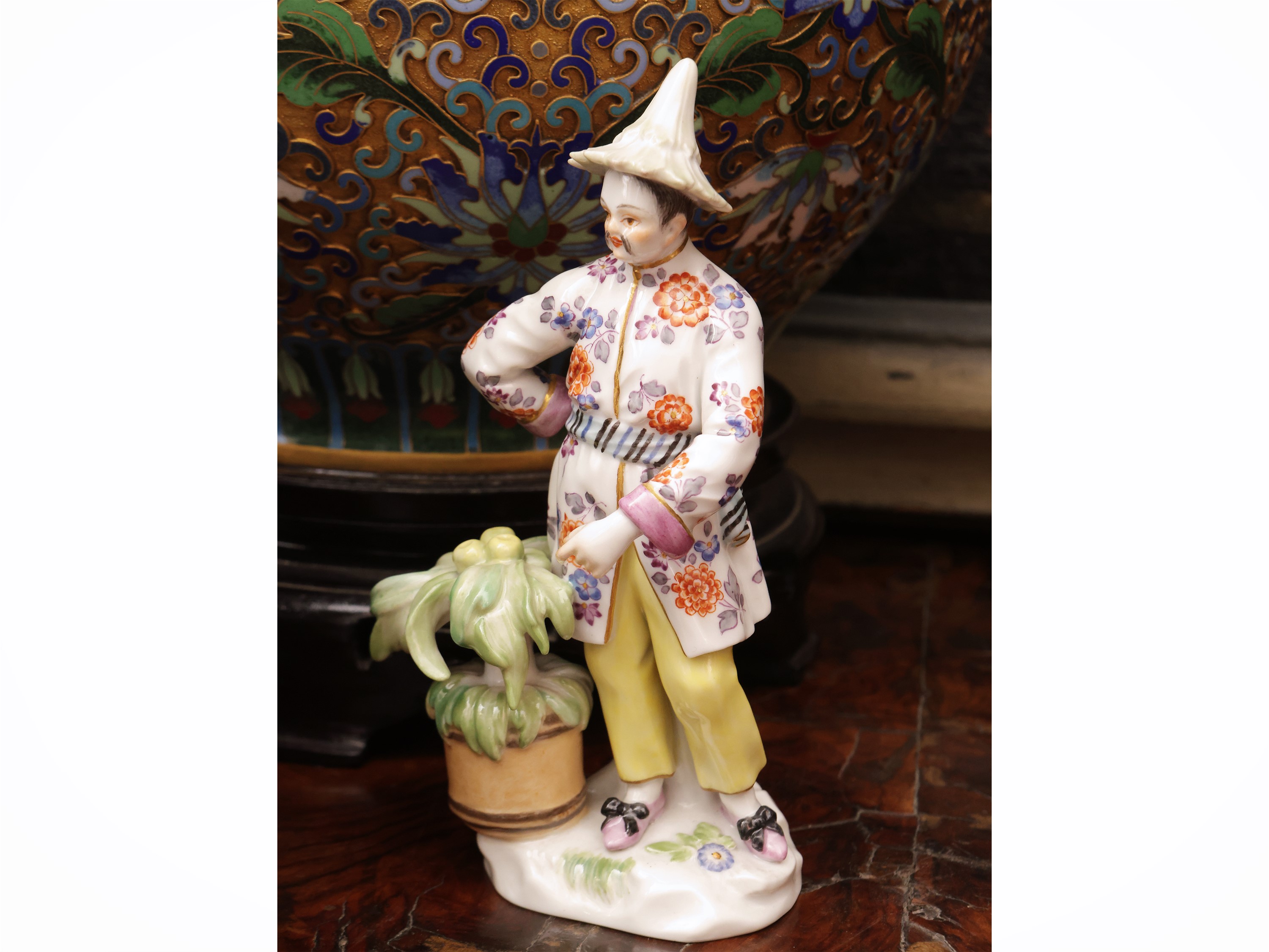 Brocca in porcellana di Meissen, XX secolo