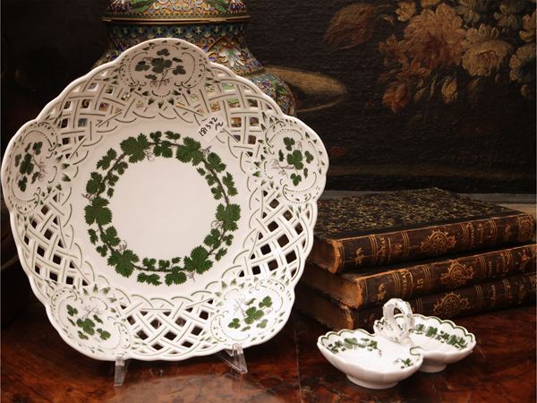 Meissen porcelain basket