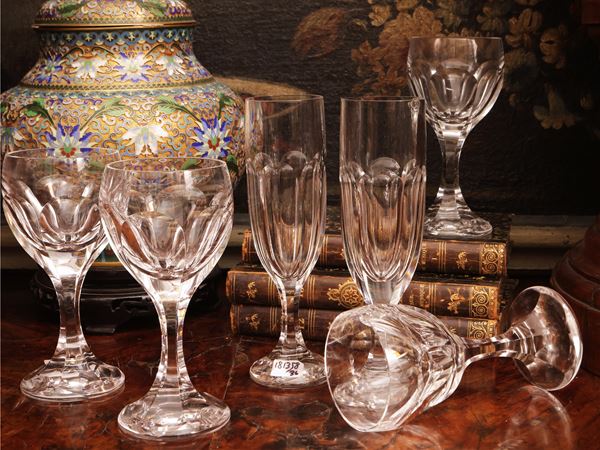 Crystal glass set