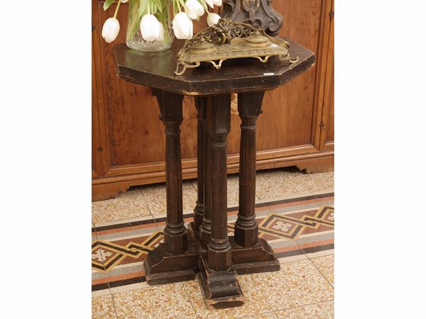 Wooden side table