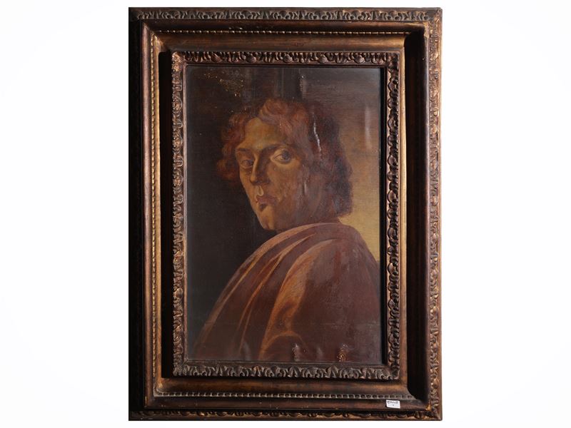 Garibaldo Cepparelli - Autoritratto, da Sandro Botticelli