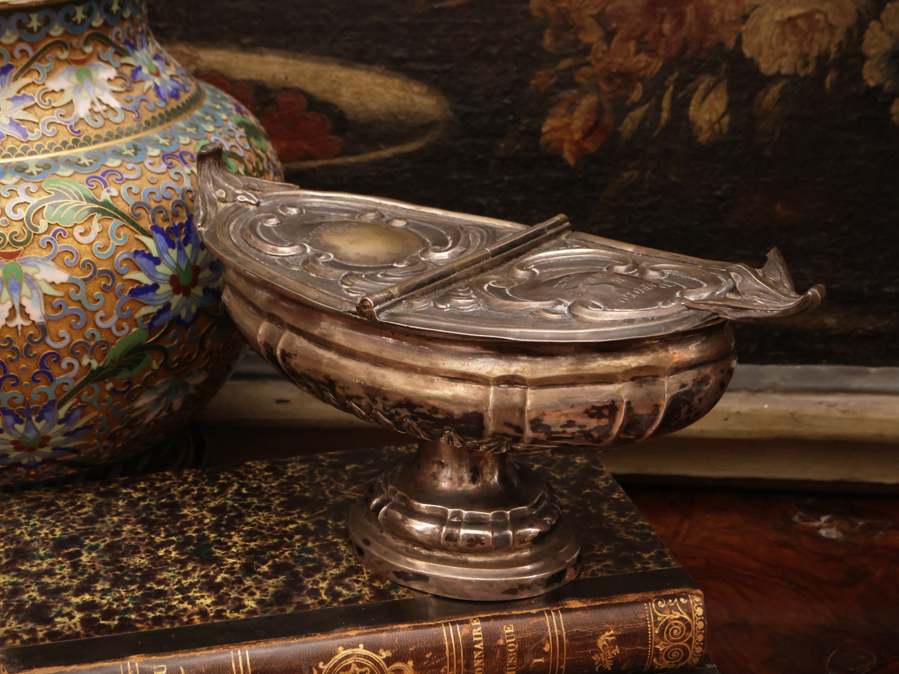 Navicella in argento