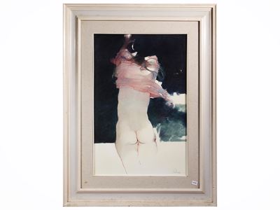 Figura, tecnica mista su tela