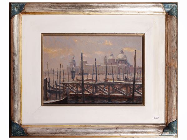 Sergio Maggi Pisy - Snow in Venice 1979
