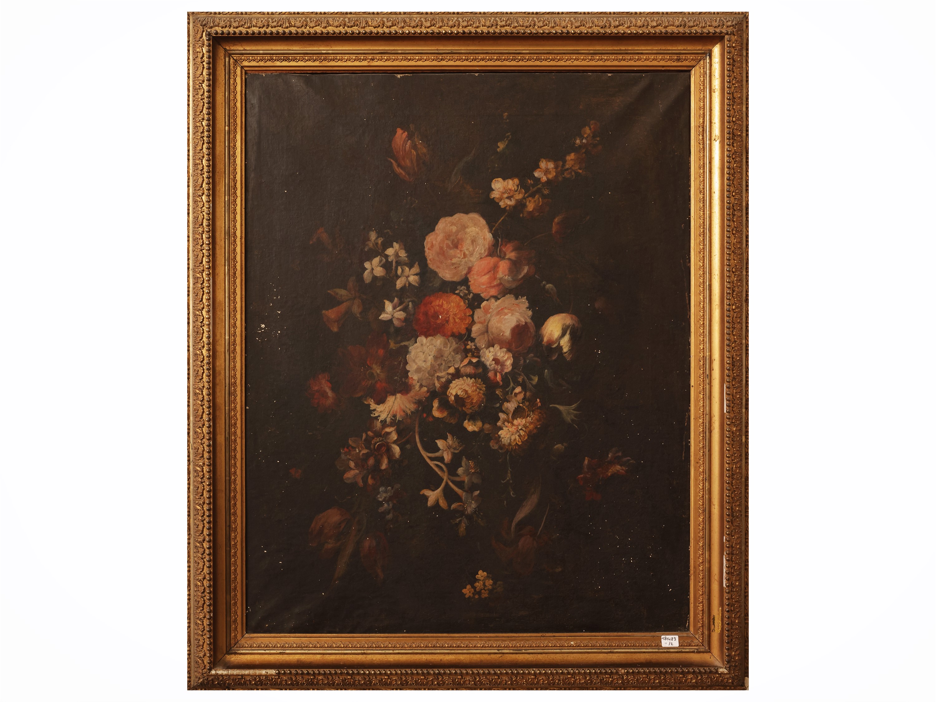 Garibaldo Cepparelli, Natura morta con fiori, olio su tela