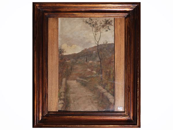 Garibaldo Cepparelli - Glimpse of country road