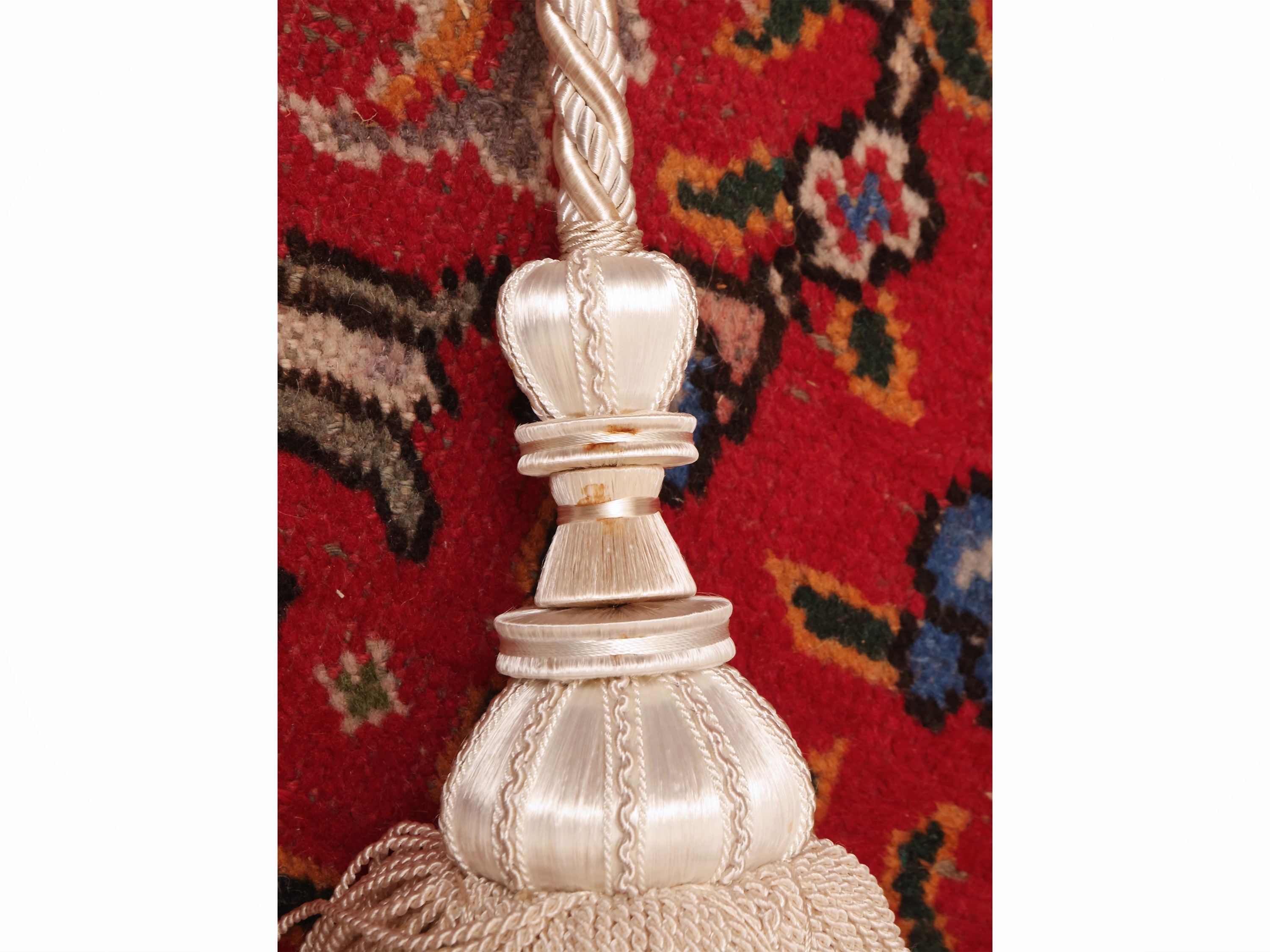 Coppia di ambrasse color avorio, Houlès Paris