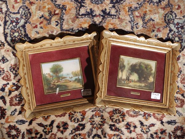 Paesaggi  (XX secolo)  - Asta L'arte di arredare: occasioni in asta - Maison Bibelot - Casa d'Aste Firenze - Milano