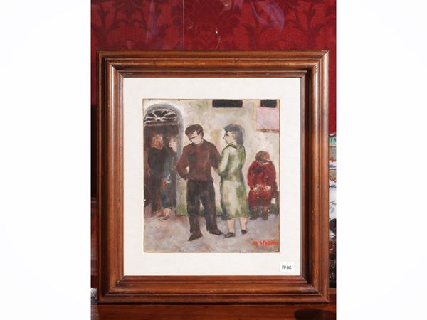 Renzo Grazzini - Characters on the street