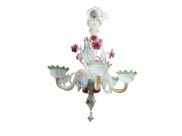 Murano glass chandelier