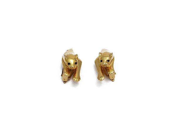 Orecchini animalier a clip