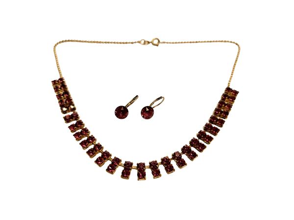 Demi parure collana e orecchini