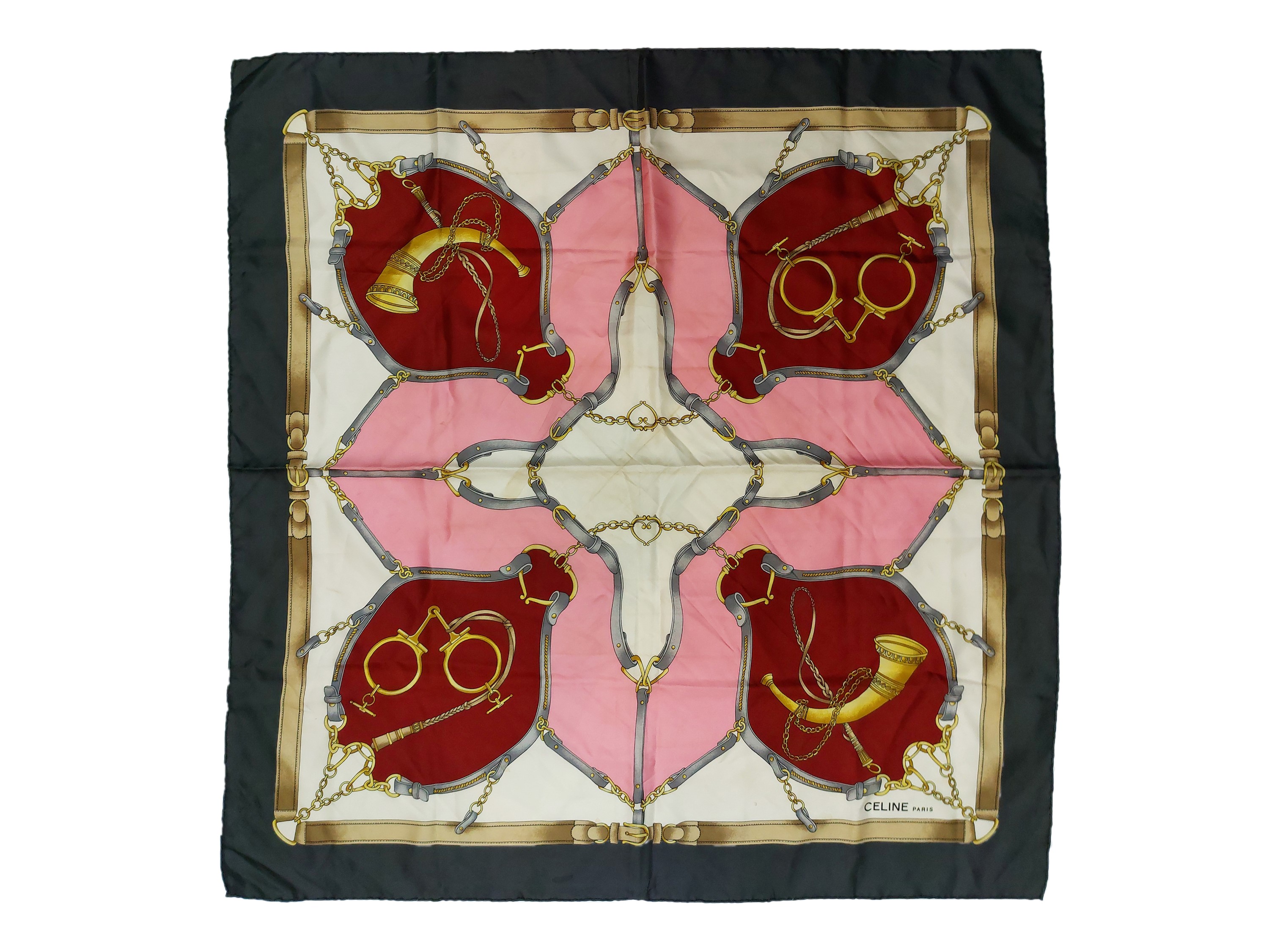 E. Marinella e Céline, Due foulard in seta, dimensioni varie