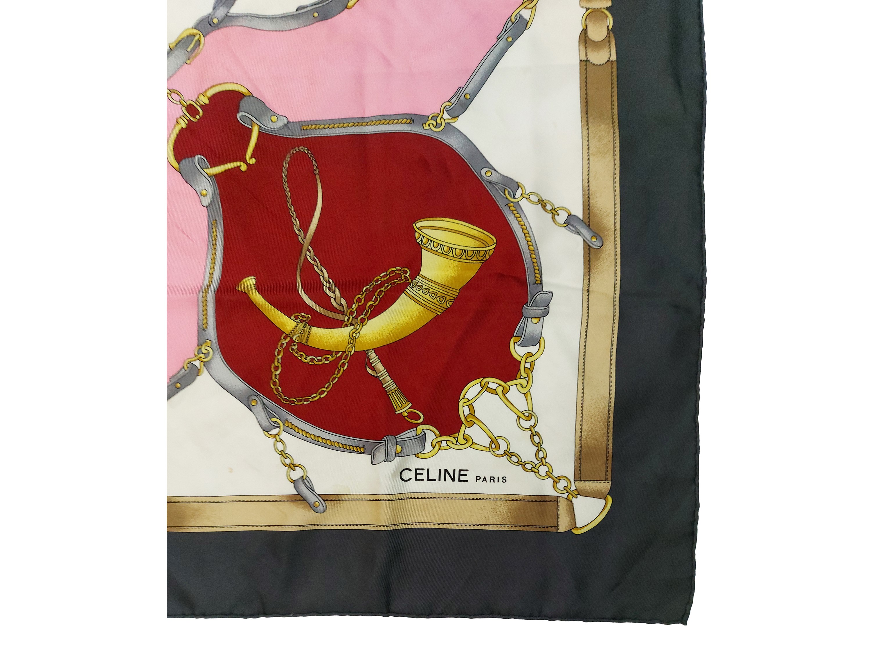 E. Marinella e Céline, Due foulard in seta, dimensioni varie
