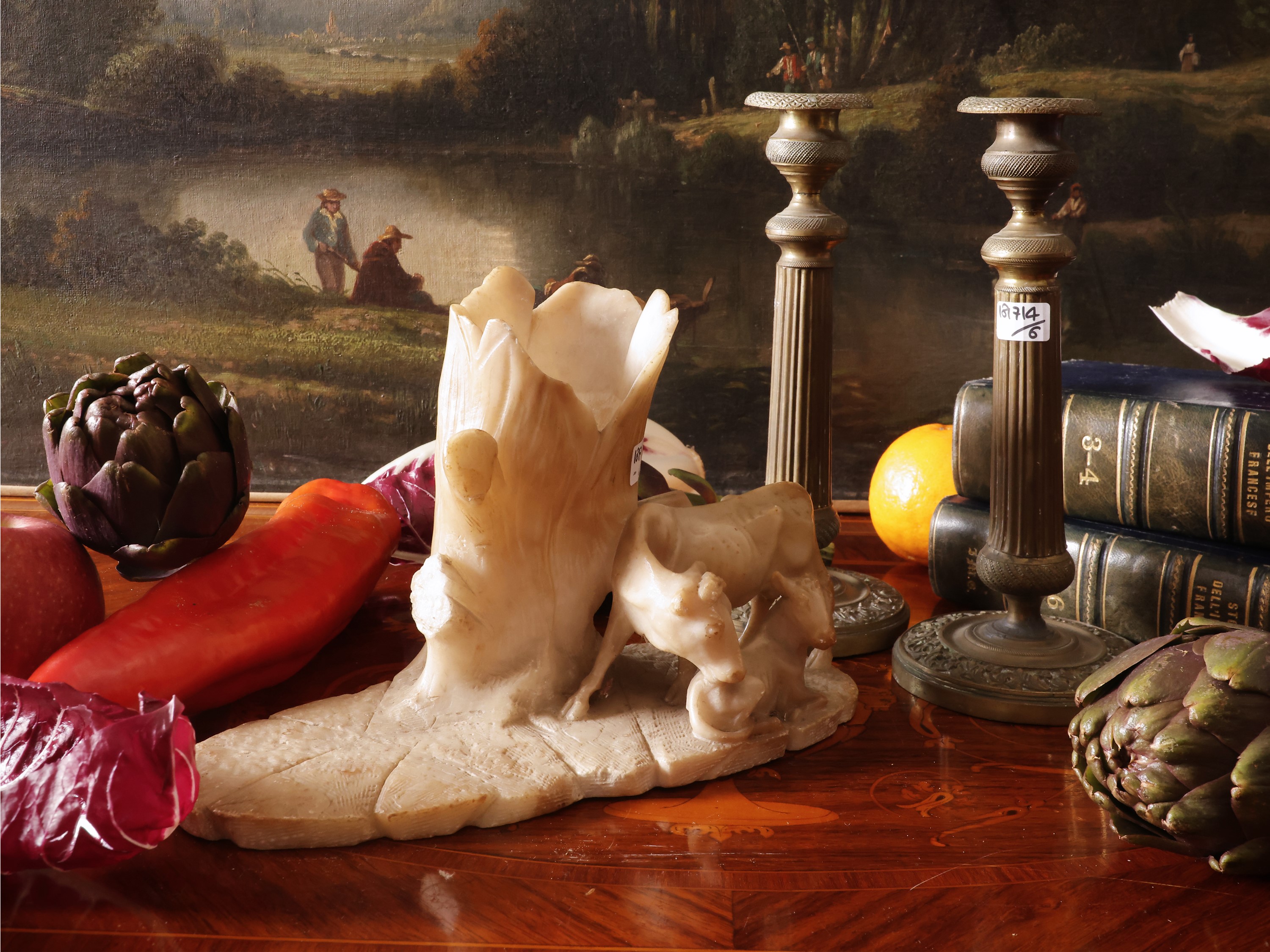 Collezione di oggetti decorativi, XIX/XX secolo