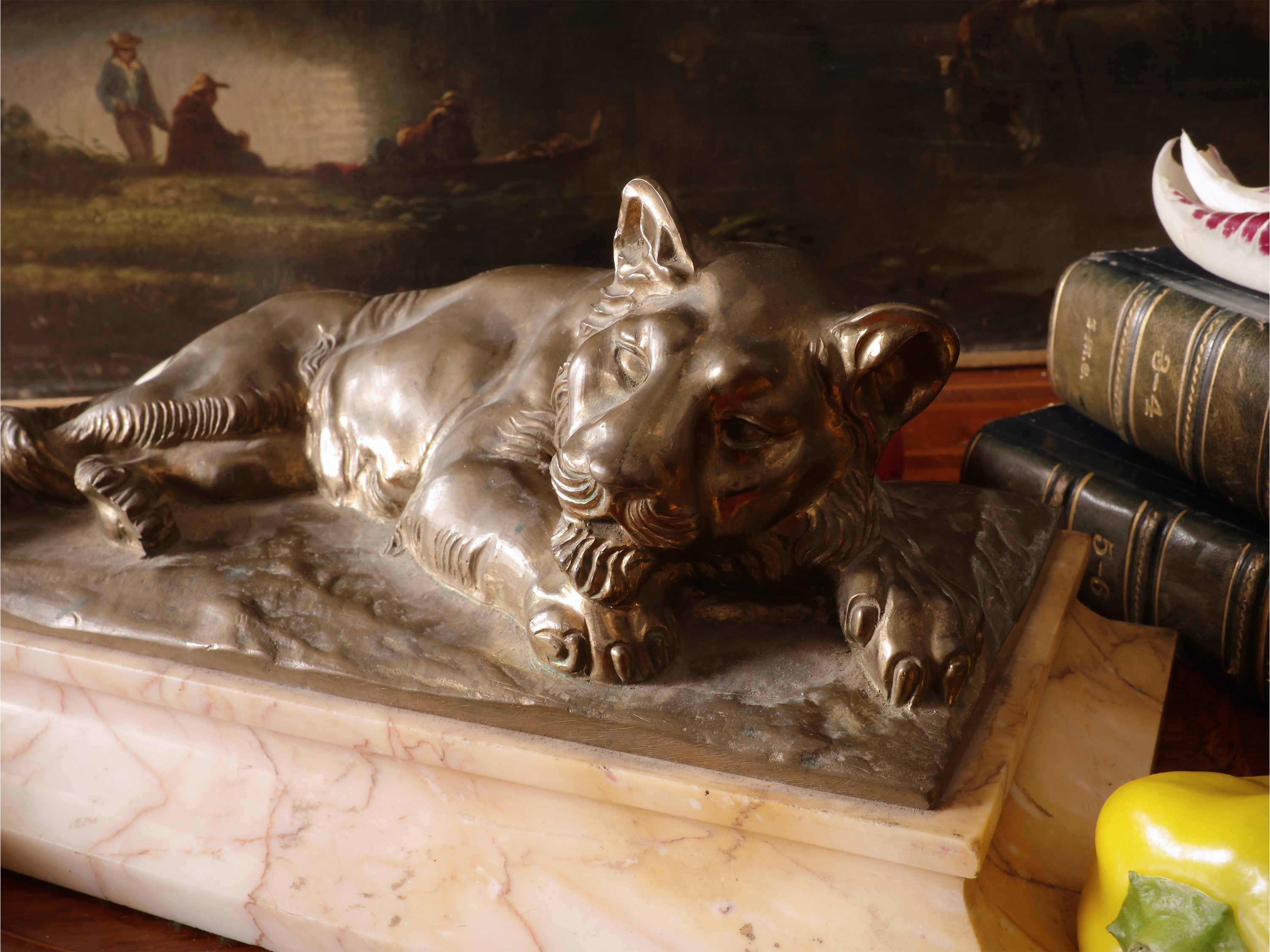 Scultura in bronzo di gusto Art Deco