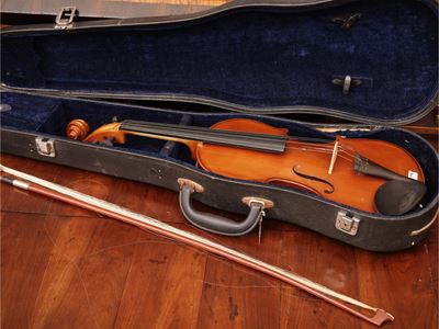 Violino d'epoca, inizio XX secolo, lunghezza cm 60