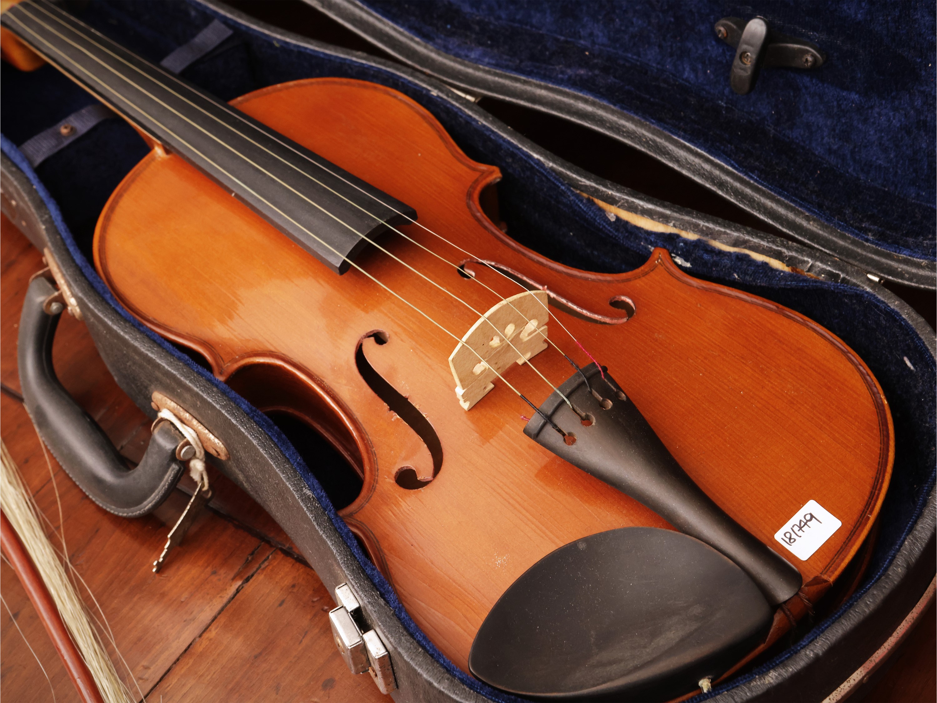 Violino d'epoca, inizio XX secolo, lunghezza cm 60
