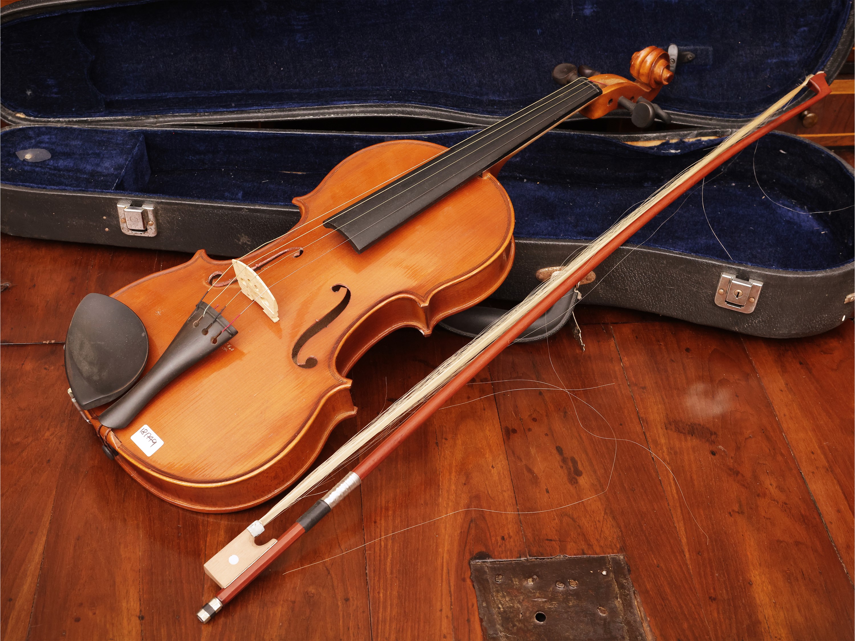 Violino d'epoca, inizio XX secolo, lunghezza cm 60