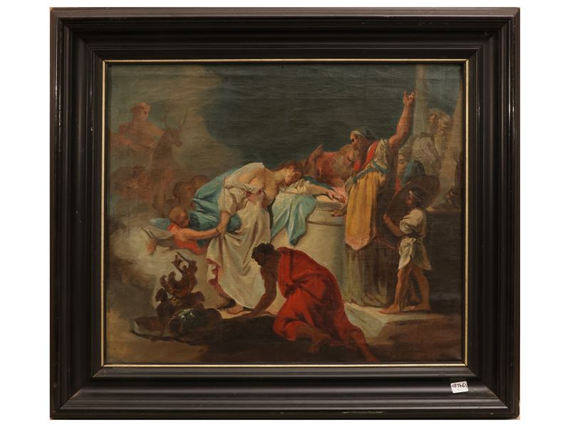 Scuola Francese del XIX/XX Secolo - Il Sacrificio di Ifigenia