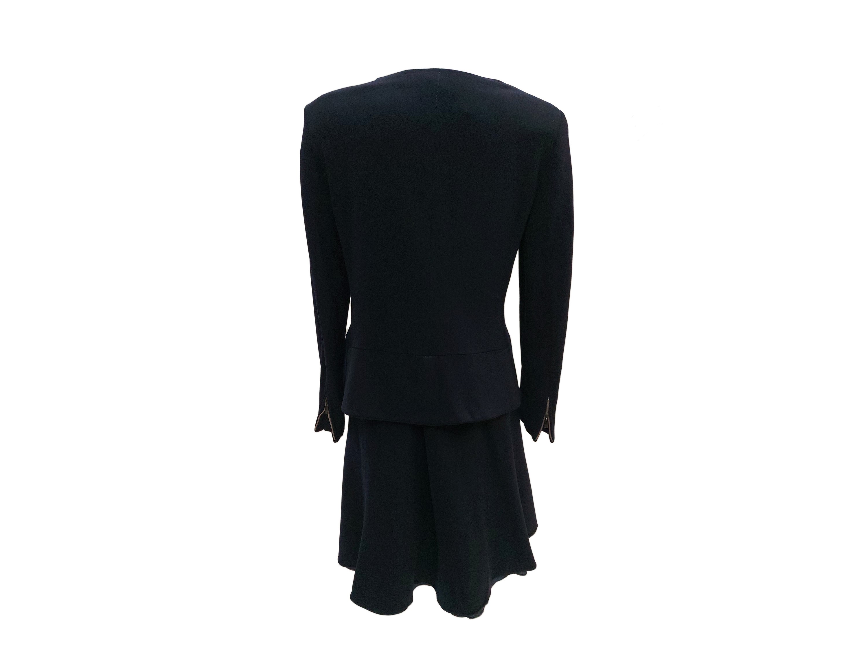 Giorgio Armani - Tailleur in lana blu