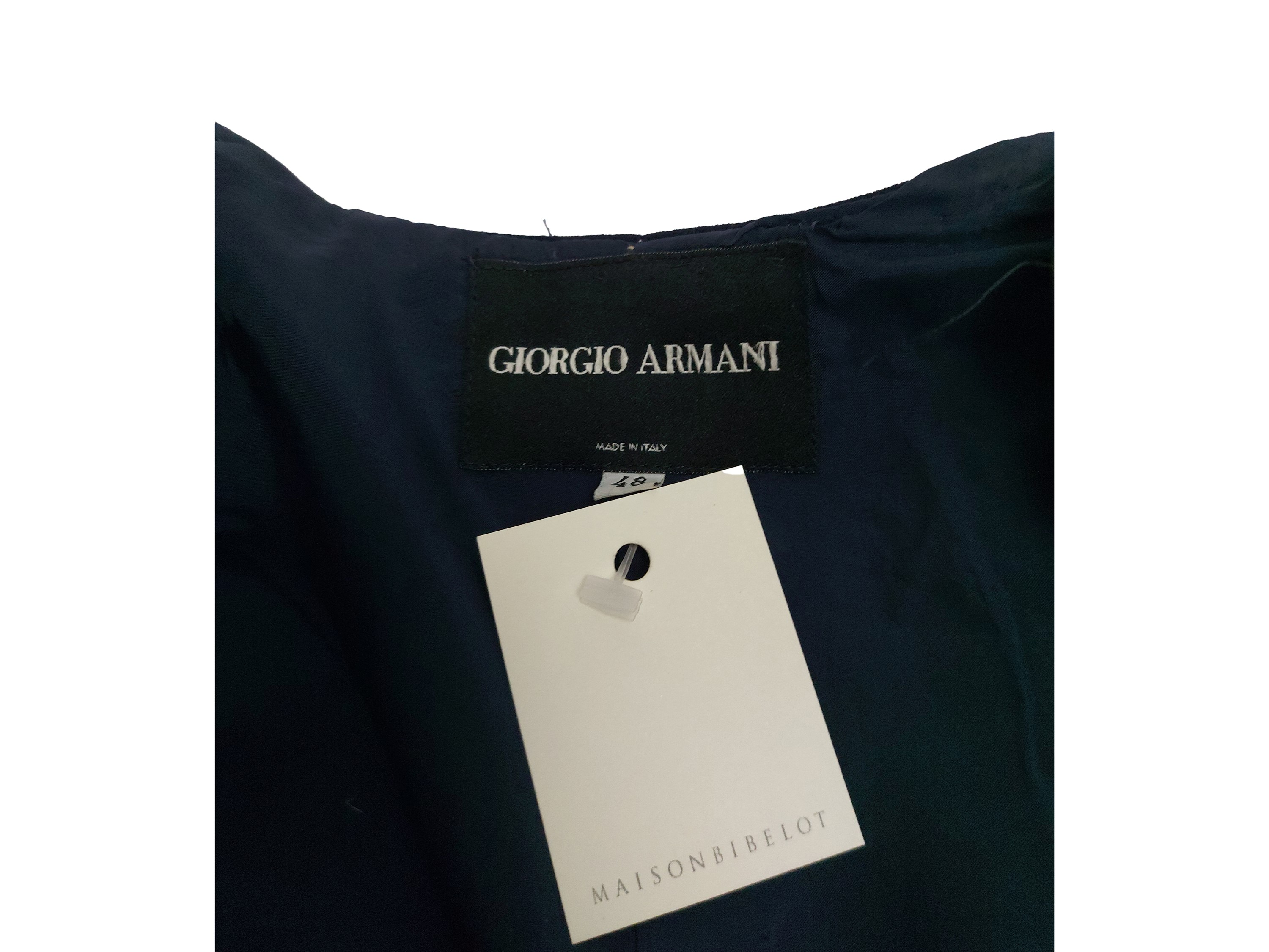 Giorgio Armani - Tailleur in lana blu