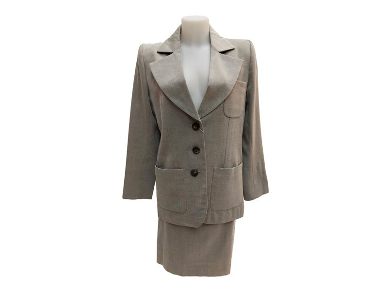 Yves Saint Laurent - Tailleur grigio