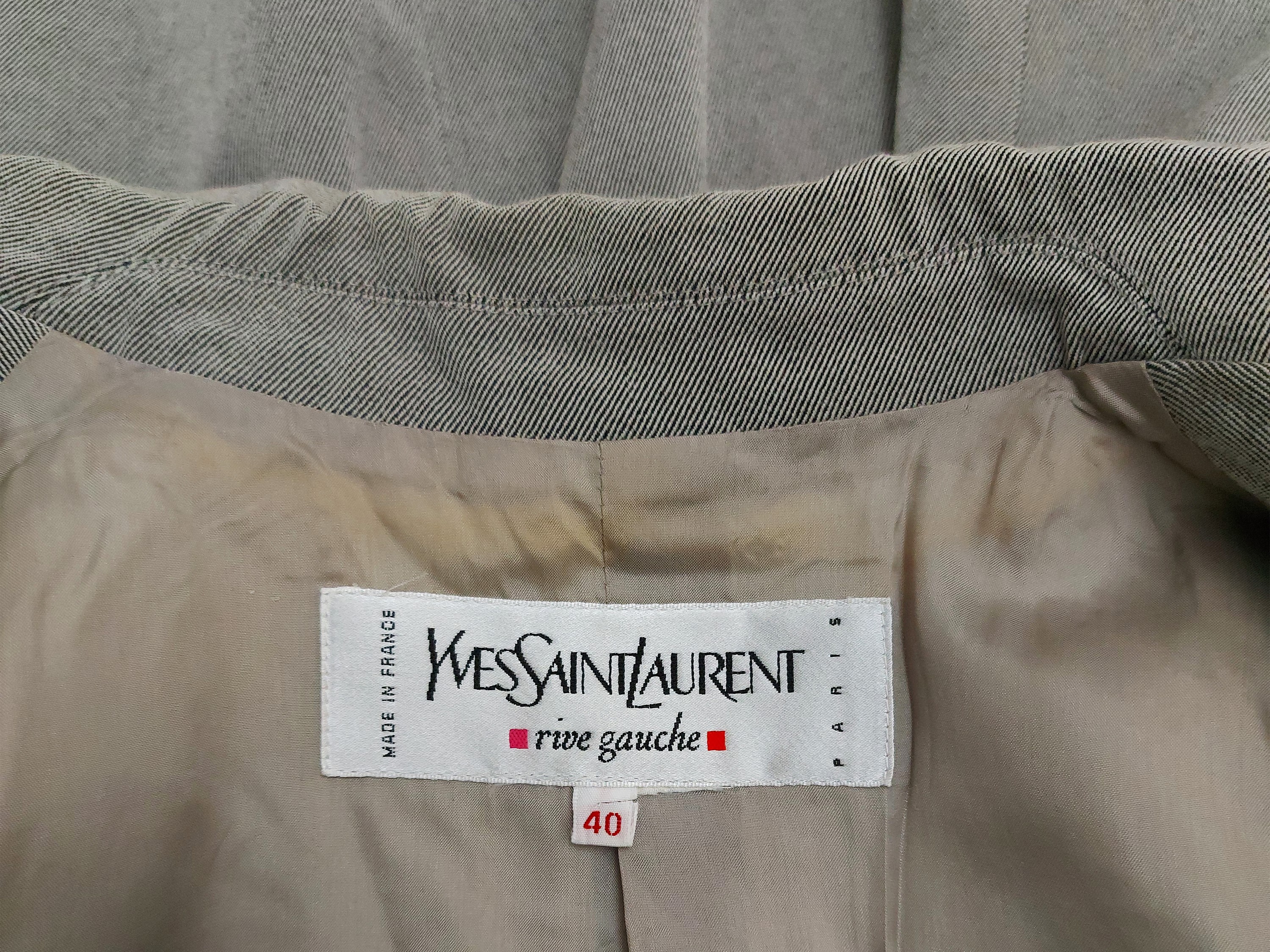 Yves Saint Laurent - Tailleur grigio