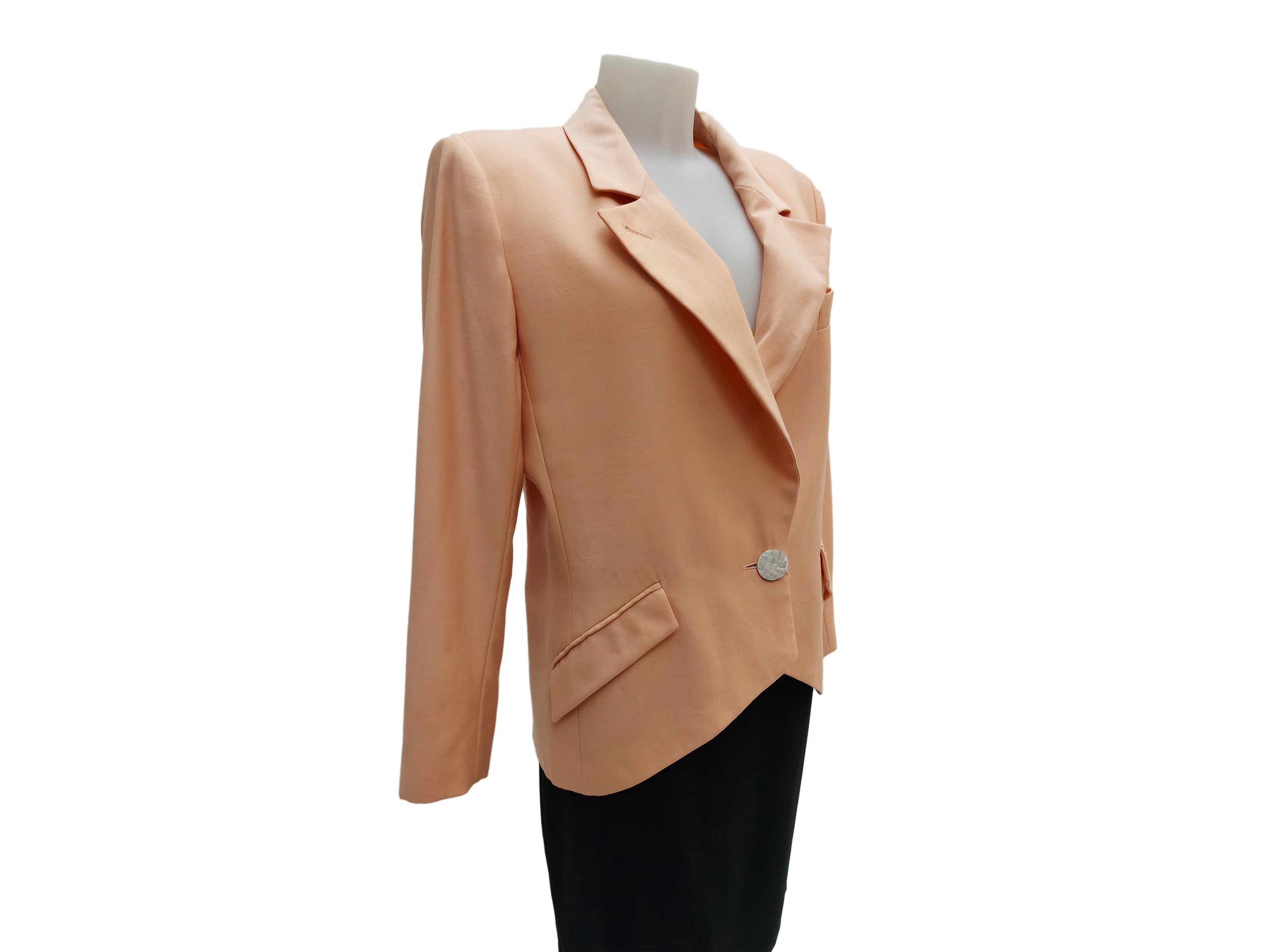 Christian Dior - Giacca in lana color salmone