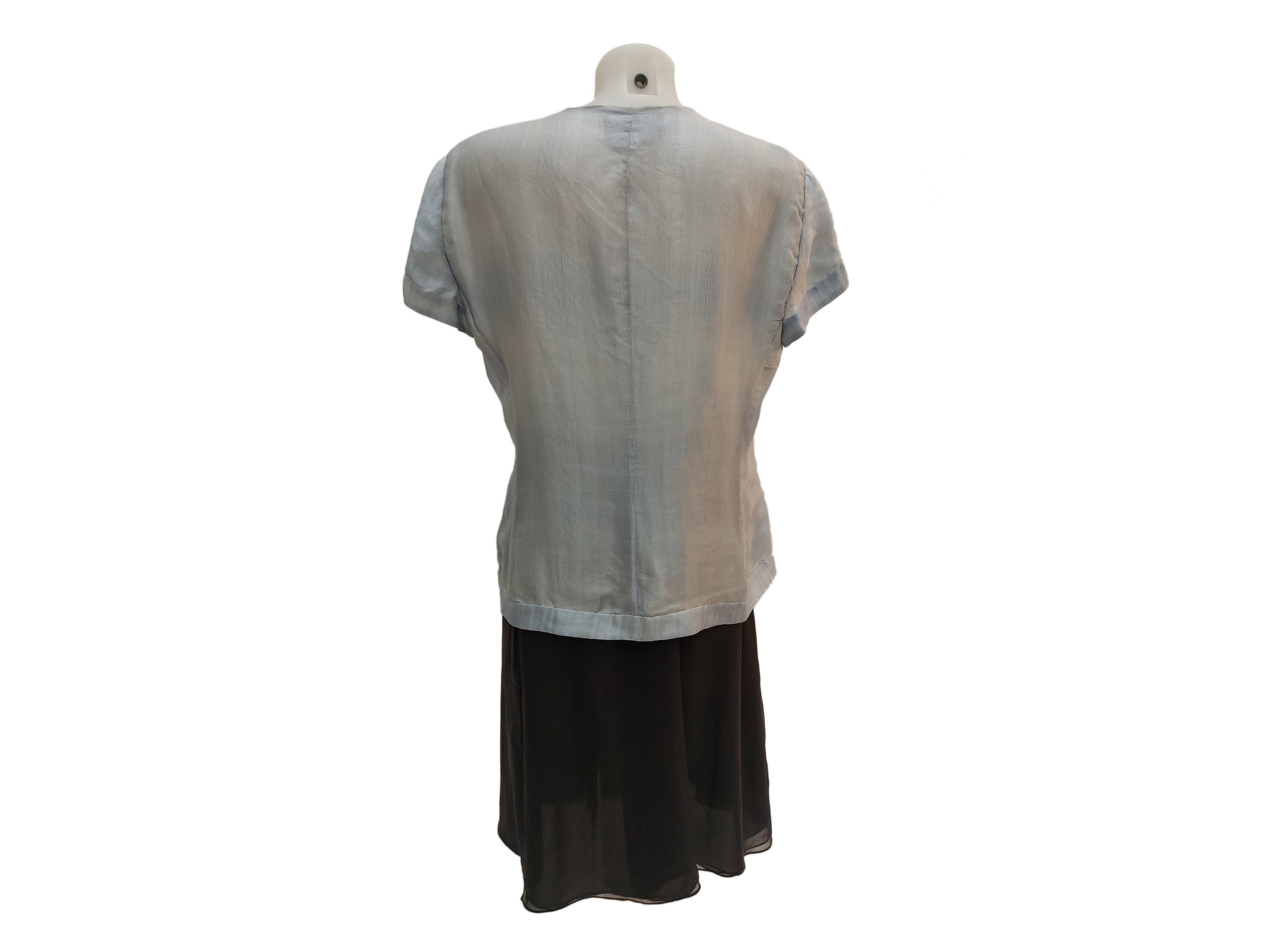 Giorgio Armani - Blusa e Gonna in Seta