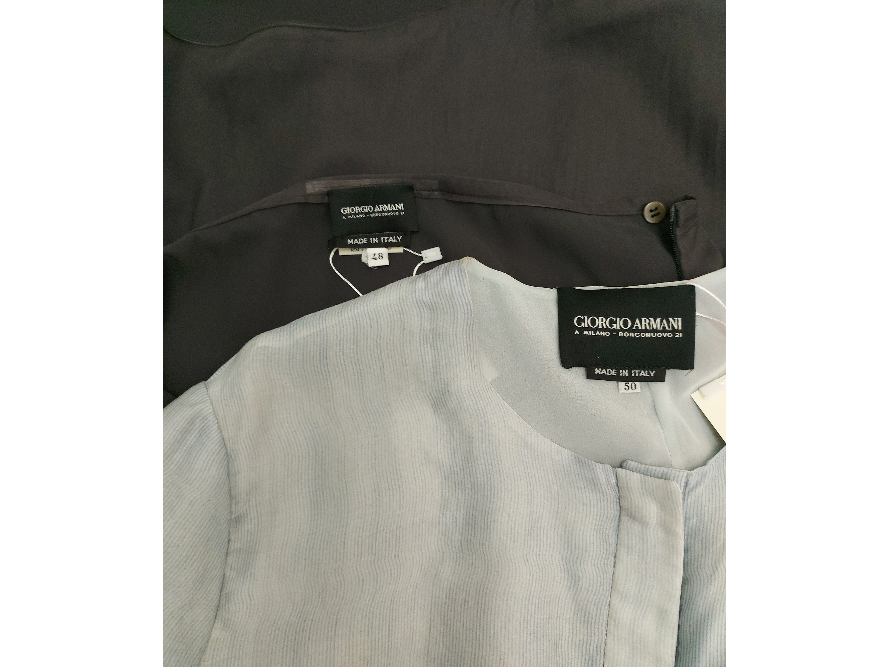 Giorgio Armani - Blusa e Gonna in Seta