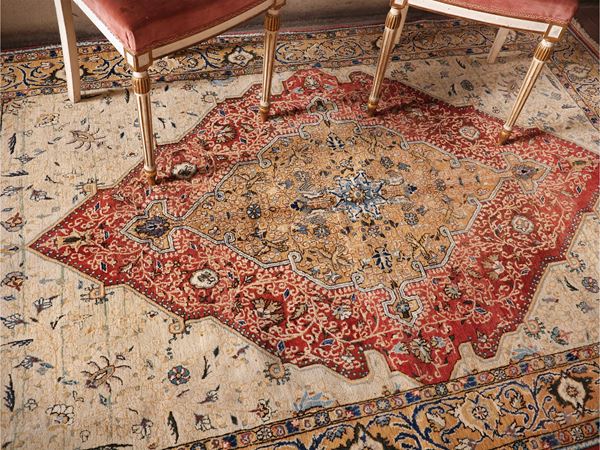 Extra fine Qum Persian carpet