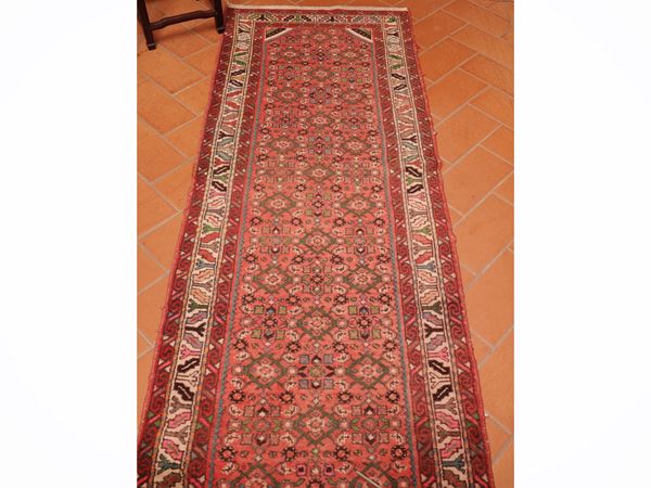 Hosseinabad gallery carpet of old manufacture