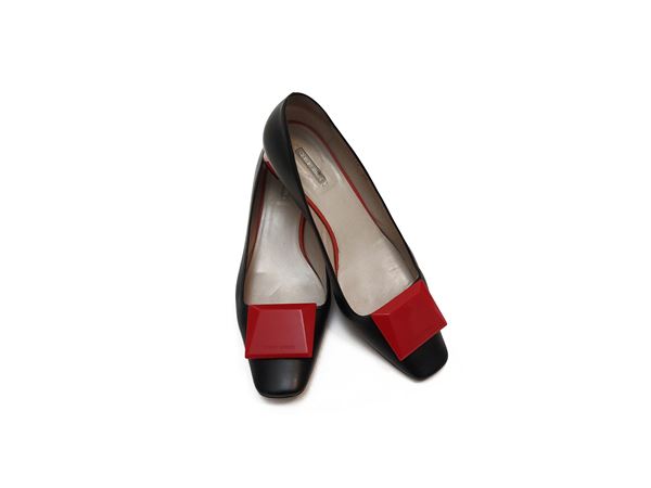 Giorgio Armani - Ballerine in pelle nera