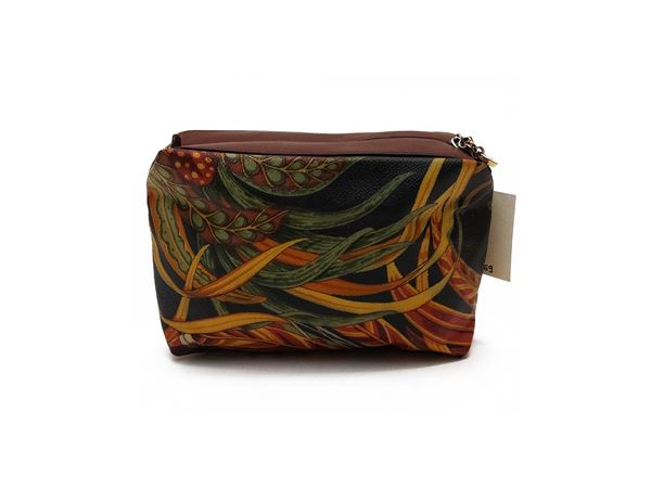 Salvatore Ferragamo - Trousse a motivo botanico