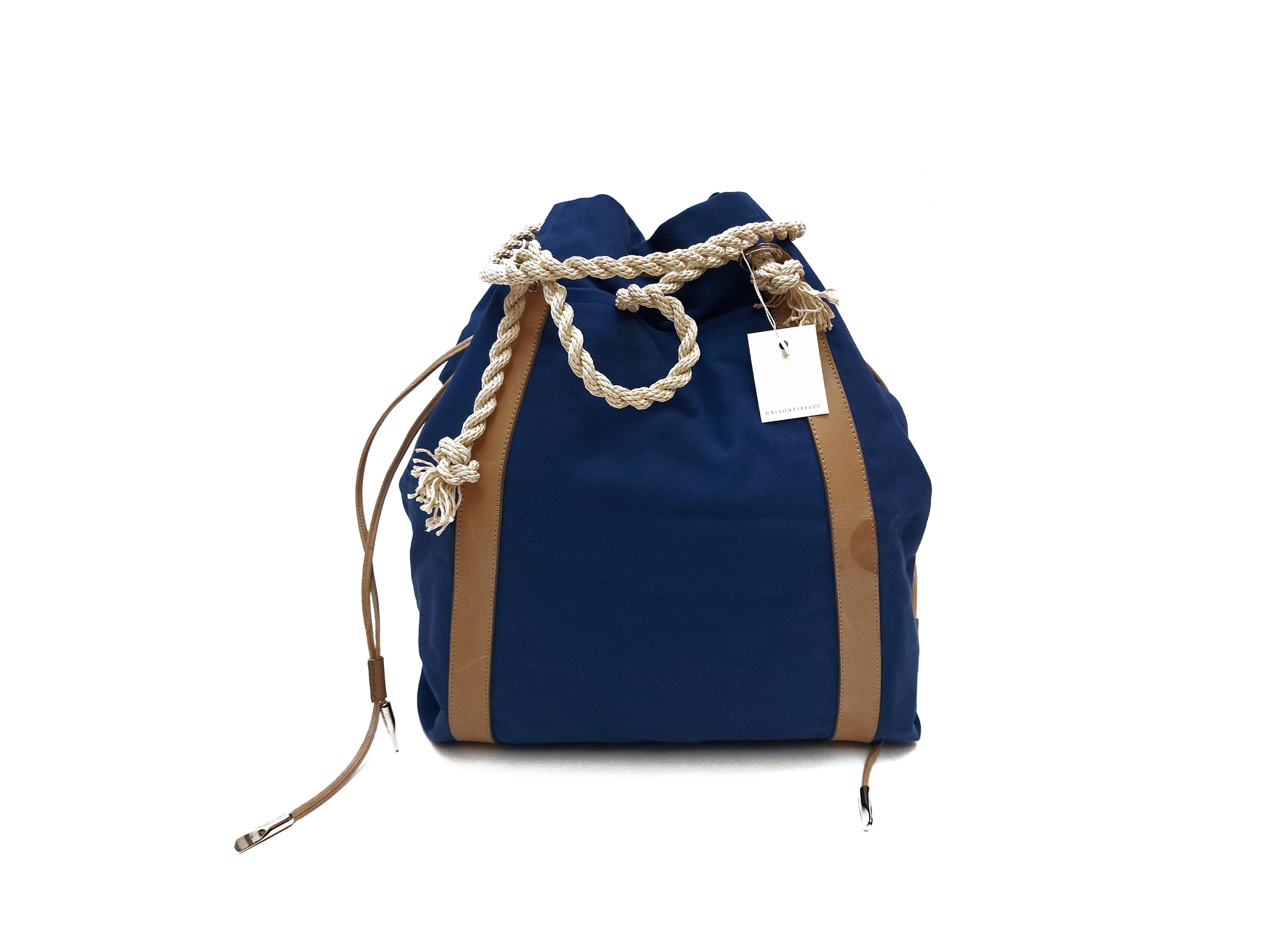 Salvatore Ferragamo - Borsone in Tela Blu