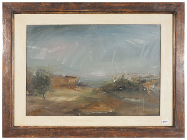 Folco Chiti Batelli - Ricordo di un paesaggio in maremma 1991