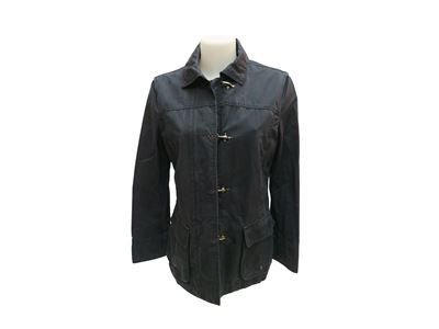 Fay - Giacca 4 Ganci in Cotone Délavé Blu