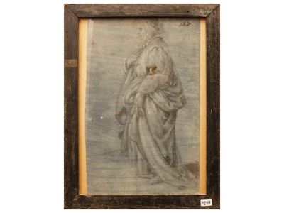 Diverse opere su carta, studi e disegni a matita e china, XIX secolo