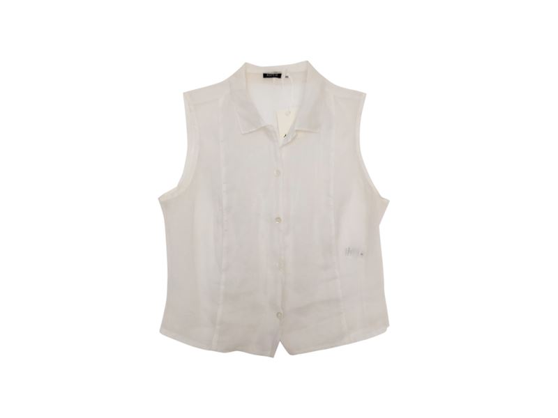 Aspesi - Camicia in Organza Bianco Panna