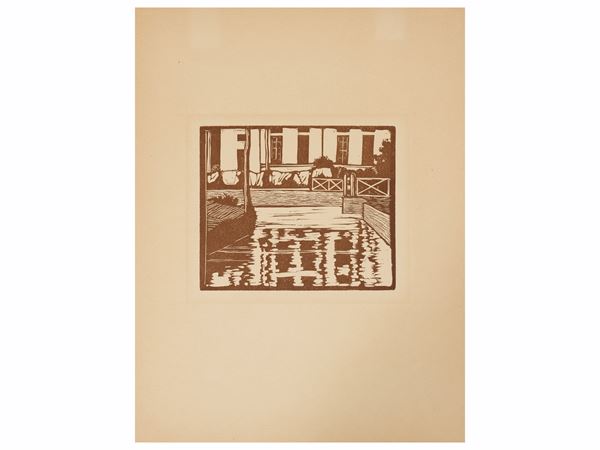 Lot of woodcuts: various authors