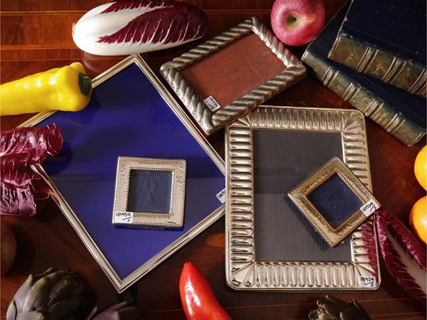 Lot of portrait frames, also covered in silver  - Auction Florentine Style - Maison Bibelot - Casa d'Aste Firenze - Milano